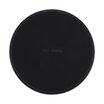 DC 9V 1.67A / 5V 1A Universal Round Shape Qi Standard Fast Wireless Charger with Indicator Light, Round Shape