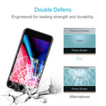 For iPhone 8 / 7 0.3mm 9H Surface Hardness  Curved Full Screen Tempered Glass Screen Protector, For iPhone 8 & 7(1 PC)