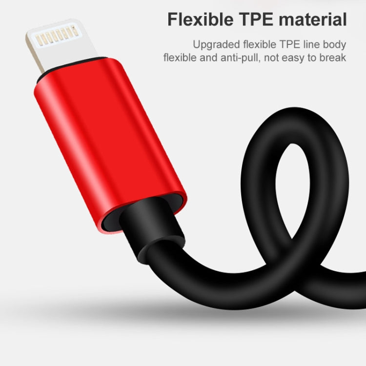 2 in 1 8 Pin Male to Dual 8 Pin Female Charging and Listening to Music Audio Earphone Adapter, Compatible with All IOS Systems