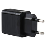 LZ-728 2 in 1 18W QC 3.0 USB Interface Travel Charger + USB to 8 Pin Data Cable Set, EU Plug, Cable Length: 1m, with 8 Pin Cable
