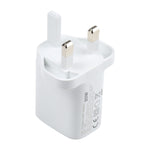 E087 20W USB-C / Type-C + USB Ports Fast Charging Travel Charger, UK Plug, UK Plug