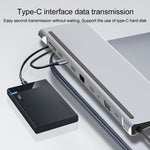 11 in 1 RJ45 + 87W PD + SD/TF + USBx3+ HDMI + VGA + 3.5mm AUX to Type-C HUB Adapter, 11 in 1