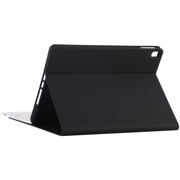 TG-102BC Detachable Bluetooth Pink Keyboard + Microfiber Leather Tablet Case for iPad 10.2 inch / iPad Air (2019), with Touch Pad & Pen Slot & Holder, Pink Keyboard