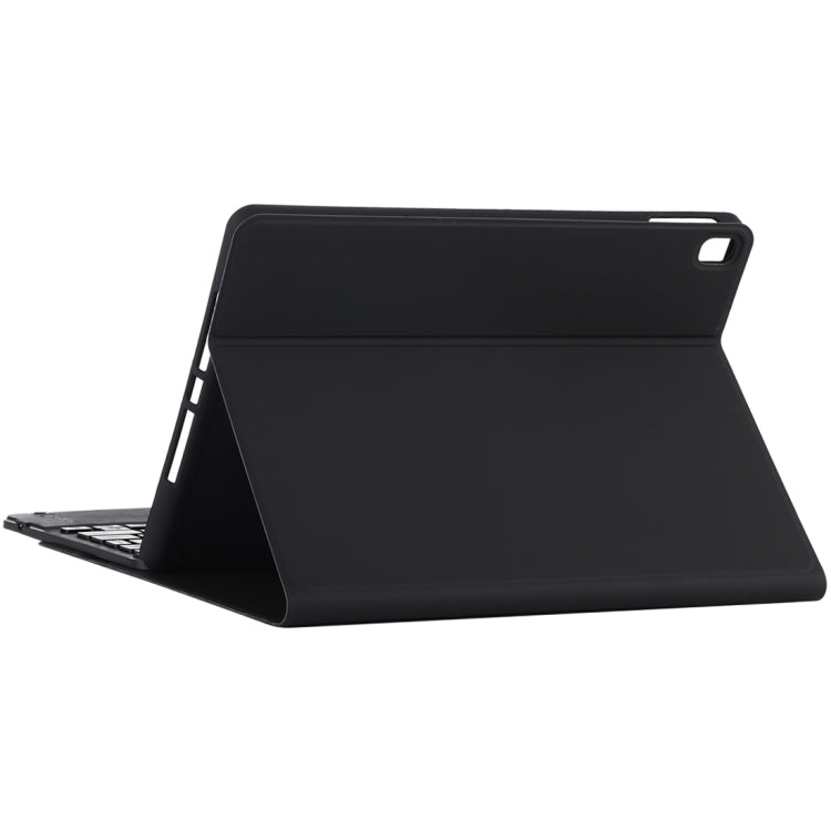 TG109BC Detachable Bluetooth Black Keyboard + Microfiber Leather Tablet Case for iPad Air 2020, with Touch Pad & Pen Slot & Holder, TG109BC