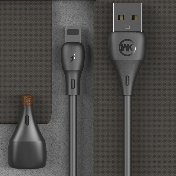 WK WDC-072 1m 2.1A Output Full Speed Series USB to 8 Pin Data Sync Charging Cable, 8 Pin