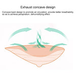 AS6 Spiral Shape Postoperative Rehabilitation Fake Breasts Silicone Breast Pad Nipple Cover 400g/Left, 400g/Left