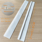 21 inches Gas Stove Slit Strip Antifouling Dustproof Waterproof Kitchen Sealing Strip, 21 inches (White), 21 inches, 21 inches (Black)