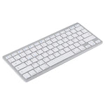 WB-8022 Ultra-thin Wireless Bluetooth Keyboard for iPad, Samsung, Huawei, Xiaomi, Tablet PCs or Smartphones, French Keys, French Keys