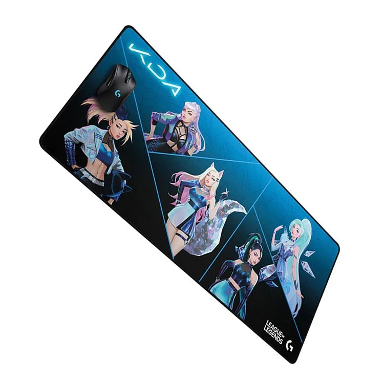 Logitech G840 KDA Gaming Keyboard Mouse Pad Table Mat, Size: 900x400x3mm