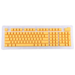 ABS Translucent Keycaps, OEM Highly Mechanical Keyboard, Universal Game Keyboard, Blue, Purple, Red, White, Yellow, Black, Orange, Pink, Grey