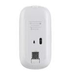 HXSJ M80 2.4GHz Wireless 1600DPI Three-speed Adjustable Optical Mute Mouse, Gold, Rose Gold, Silver, White, Black, Grey