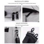 DJ06 Oxford Cloth Waterproof Wear-resistant Portable Expandable Laptop Bag for 15.4 inch Laptops, with Detachable Shoulder Strap, 15.4 inch