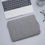 13.3 inch Universal Fashion Soft Laptop Denim Bags Portable Zipper Notebook Laptop Case Pouch for MacBook Air / Pro, Lenovo and other Laptops, Size: 35.5x26.5x2cm, 13.3 inch Purple, 13.3 inch Magenta, 13.3 inch Blue, 13.3 inch Grey, 13.3 inch Dark Blue...