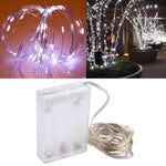 50 LEDs SMD 0603 3 x AA Batteries Box Fairy Lamp Decorative Light, DC 5V, 5m Yellow Light, 5m Blue Light, 5m Colorful Light, 5m Pink Light, 5m Green Light, 5m Purple Light, 5m Red Light, 5m White Light, 5m Warm White