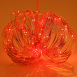 100 LEDs SMD 06033 x AA Batteries Box Fairy Lamp Decorative Light, DC 5V, 10m Red Light, 10m White Light, 10m Warm White, 10m Yellow Light, 10m Blue Light, 10m Colorful Light, 10m Pink Light, 10m Green Light, 10m Purple Light