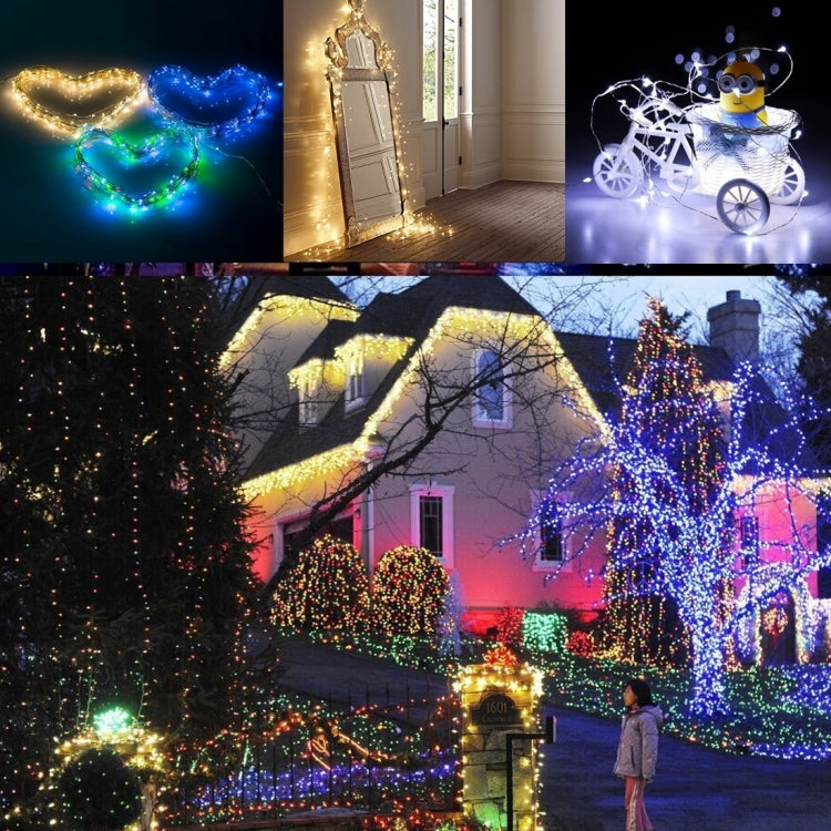 100 LEDs SMD 06033 x AA Batteries Box Fairy Lamp Decorative Light, DC 5V, 10m Red Light, 10m White Light, 10m Warm White, 10m Yellow Light, 10m Blue Light, 10m Colorful Light, 10m Pink Light, 10m Green Light, 10m Purple Light