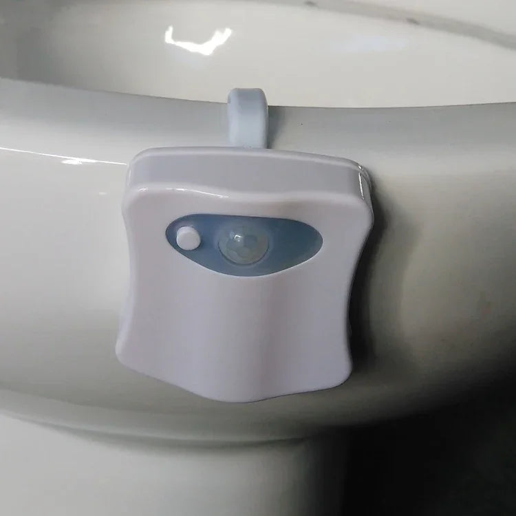 8 Colors Indoor Lighting Night Lights Motion Sensor LED Toilet Seat Cover Lightbowl Light Lamp, LED1660, LED1660US