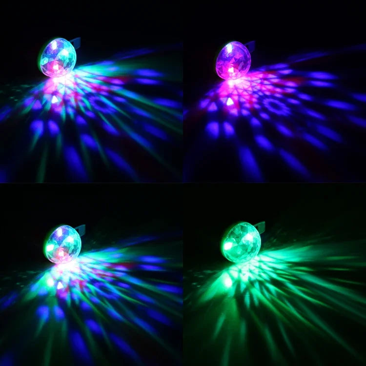 4 LEDs Mini LED Music Sound Control KTV DJ Disco Light Effect Light, LED1799, LED1799T