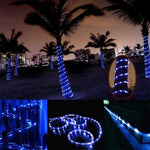 Solar Panel  water resistant  50 LED, 5m 50LED Blue Light, 5m 50LED White Light, 5m 50LED Warm White