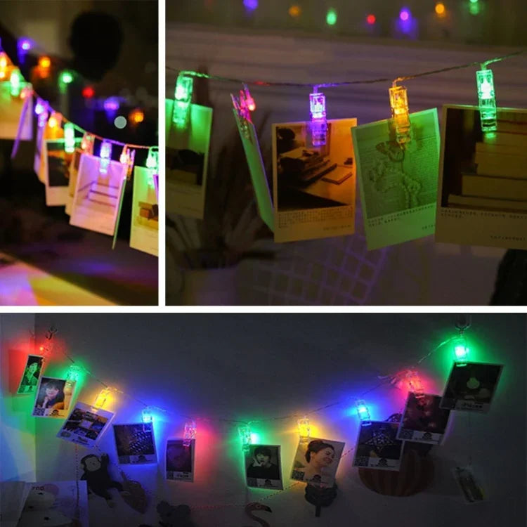 40 LEDs 3 x AA Batteries Box Chains Lamp Decorative Light for Home Hanging Pictures, DIY Party, Wedding, Christmas Decoration, 4m