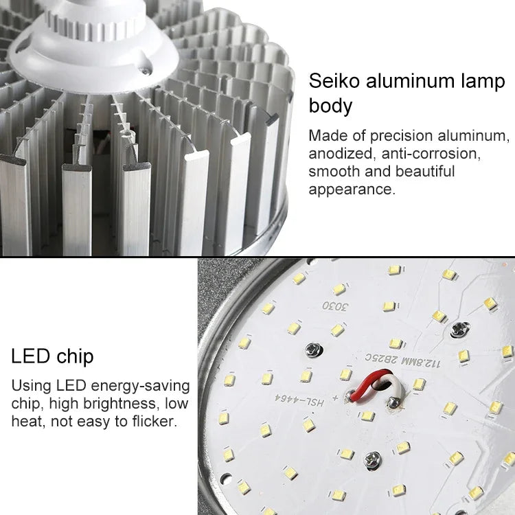 30W Warehouse Workshop Factory LED Mining Lamp Explosion-proof Light, Hook without Chain Engineering Version, 30W, Engineering Version