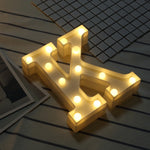 Dry Battery Powered Warm White Standing Hanging LED Holiday Light, A, N, O, B, P, C, Q, D, E, R, F, G, T, U, I, V, J, W, K, X, L, Z, M
