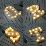 Dry Battery Powered Warm White Standing Hanging LED Holiday Light, N, A, O, B, C, P, D, Q, E, R, F, G, T, U, I, V, J, W, X, K, L, M, Z