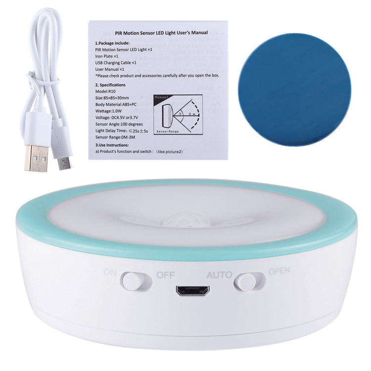 4000K Emergency Light Cabinet Lamp, Sensor Distance: about 3m, DC 4.5V