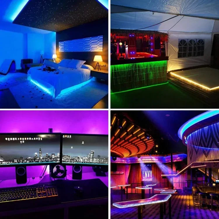 5m Bare Board 2030 SMD RGB LED Rope Light, 12V, 2030 SMD RGB LED 5m Bare Board