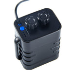 6 Sections 18650 Battery Multi-function Mobile Power Box with 8.4v Round Head & 5v USB Dual Voltage Output Without Battery, 8.4v