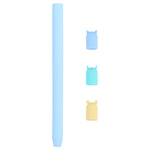 4 in 1 Stylus Pen Cartoon Animal Silicone Protective Case for Apple Pencil 2, For Apple Pencil 2