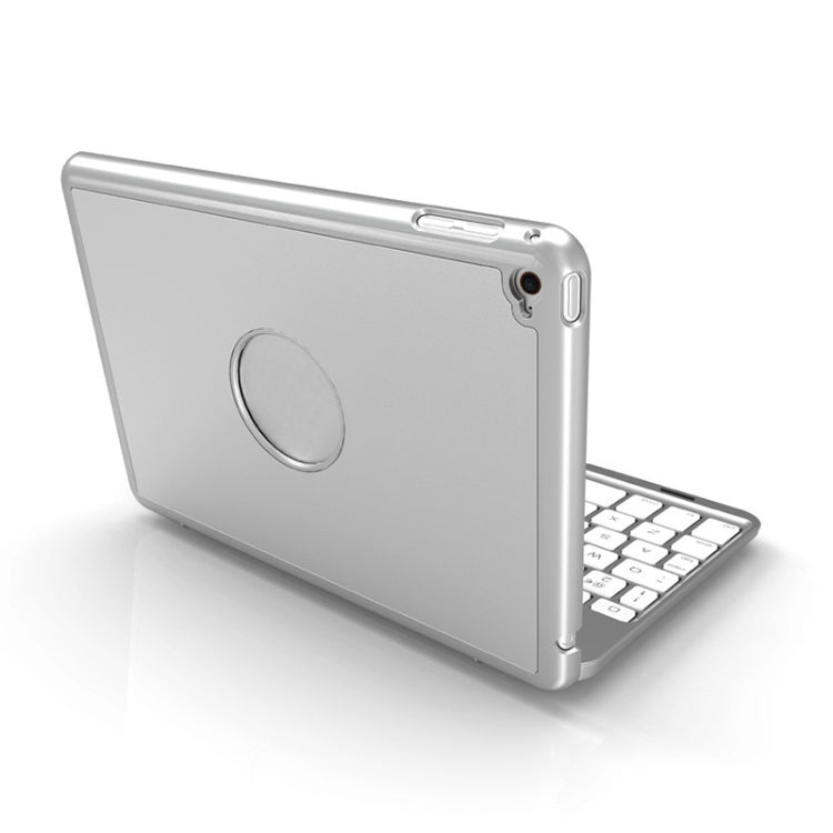 F8SM+ Laptop Version Colorful Backlit Aluminum Alloy Bluetooth Keyboard Tablet Case For iPad mini 4 / mini 5