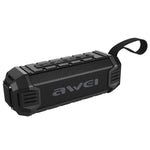 awei Y280 IPX4 Bluetooth Speaker Power Bank with Enhanced Bass, Built-in Mic, Support FM / USB / TF Card / AUX, Y280