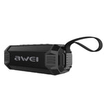 awei Y280 IPX4 Bluetooth Speaker Power Bank with Enhanced Bass, Built-in Mic, Support FM / USB / TF Card / AUX, Y280