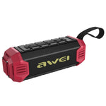 awei Y280 IPX4 Bluetooth Speaker Power Bank with Enhanced Bass, Built-in Mic, Support FM / USB / TF Card / AUX, Y280