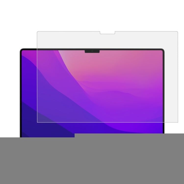 9H Laptop Screen Explosion-proof Tempered Glass Protective Film For MacBook Pro 16.2 inch A2485/M5 2026, For MacBook Pro 16.2 inch A2485/A2780/M5 2026（1pcs）