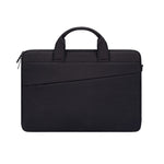 ST03S 15.4 inch Double Side Pockets Wearable Oxford Cloth Soft Handle Portable Laptop Tablet Bag, 15.4 inch Black, 15.4 inch Pink, 15.4 inch Grey, 15.4 inch Deep Space Gray, 15.4 inch Navy Blue