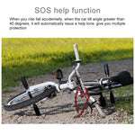 KS-SF22R IP55 Waterproof Wireless 113dB Vibration Burglar Sensor Alarm with Remote Control for Vehicle / Bicycle / Electric Bicycle, KS-SF22R