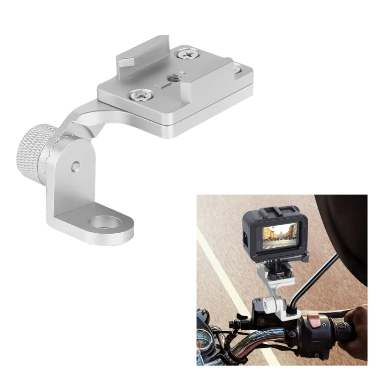 RUIGPRO Motorcycle Handlebar Alloy Phone Bracket for GoPro, Insta360, DJI and Other Action Cameras