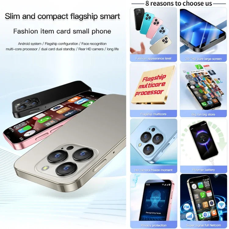 SOYES XS18 Pro, 2GB+16GB, 3.0 inch Android 9.0 MTK6580 Quad Core, Network: 3G, Dual SIM, XS18 Pro