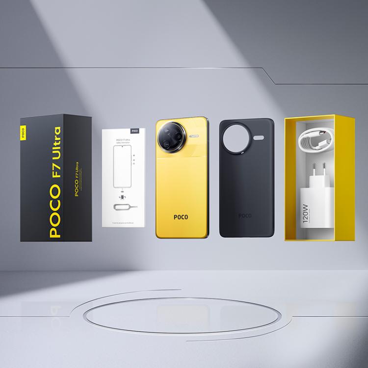 Xiaomi POCO F7 Ultra Global, 12GB+256GB, In-screen Fingerprint, 6.67 inch Xiaomi HyperOS 2 Snapdragon 8 Elite Octa Core, NFC, Network: 5G, 12GB+256GB