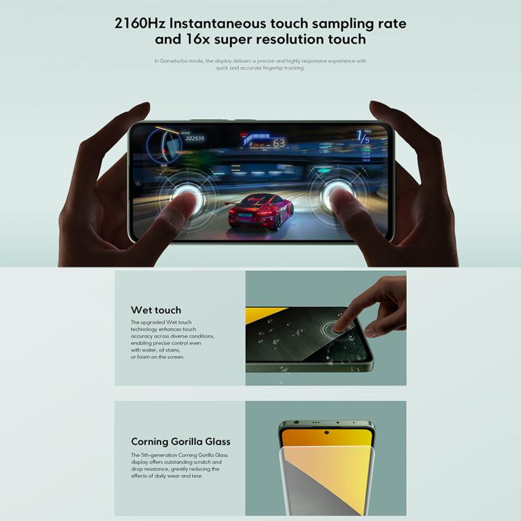 Xiaomi POCO M7 Pro 5G Global, 8GB+256GB, In-screen Fingerprint, 6.67 inch Xiaomi HyperOS 2 MediaTek Dimensity 7025-Ultra Octa Core, NFC, Network: 5G, 8GB+256GB