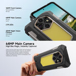 Ulefone RugKing 5 Pro Rugged Phone, Side Fingerprint, 20000mAh Battery, 6.78 inch Android 16 Unisoc T7250 Octa Core, Network: 4G, NFC, OTG, RugKing 5 Pro, 8GB+256GB