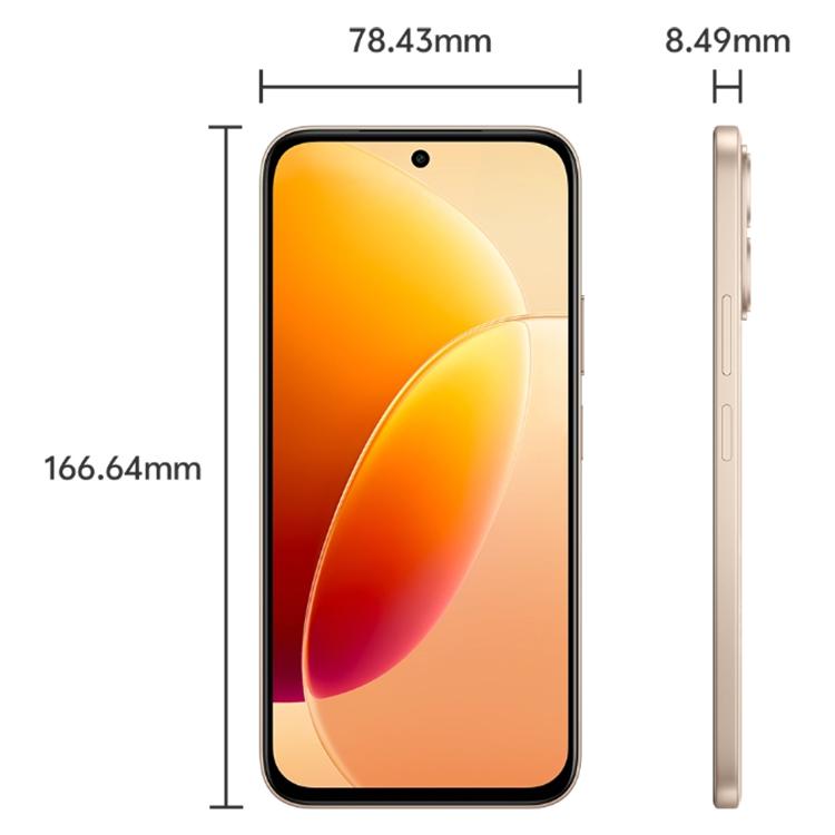 vivo Y500i, 8GB+128GB, Side Fingerprint, 6.75 inch Android 16 OriginOS 6 Snapdragon 4 Gen Octa Core, OTG, NFC, Network: 5G, 8GB+128GB