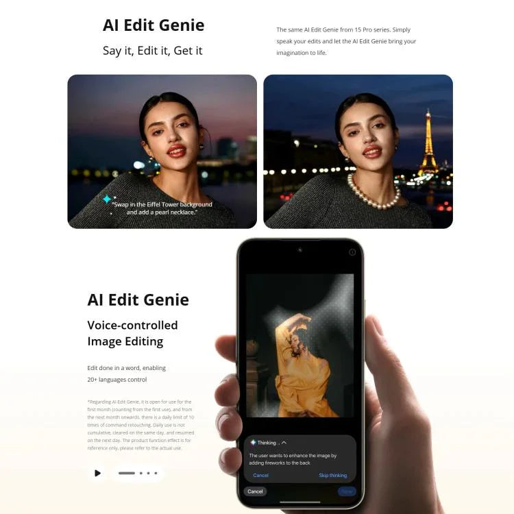 Realme 15T, 12GB+512GB, Screen Fingerprint Identification, 6.57 inch Realme UI 6.0 Android 15 MediaTek Dimensity 6400 Max Octa Core, NFC, Network: 5G, 12GB+512GB