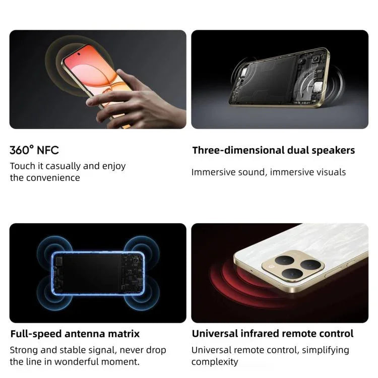Realme 15T, 12GB+512GB, Screen Fingerprint Identification, 6.57 inch Realme UI 6.0 Android 15 MediaTek Dimensity 6400 Max Octa Core, NFC, Network: 5G, 12GB+512GB