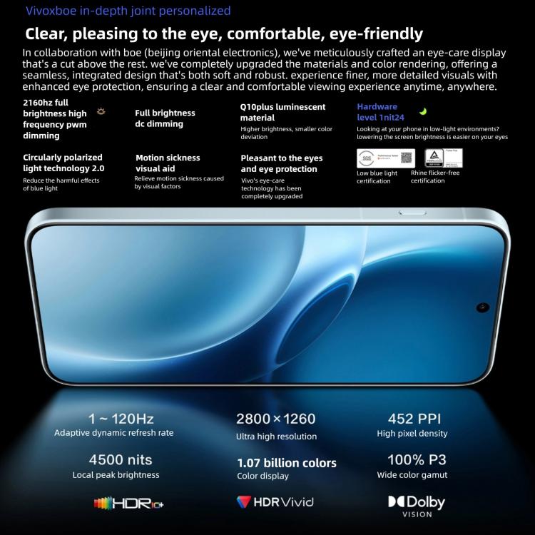 vivo X300 Pro, 16GB+512GB,  6.78 inch OriginOS 6 Android 16 Dimensity 9500 Octa Core, OTG, NFC, Network: 5G, 16GB+512GB