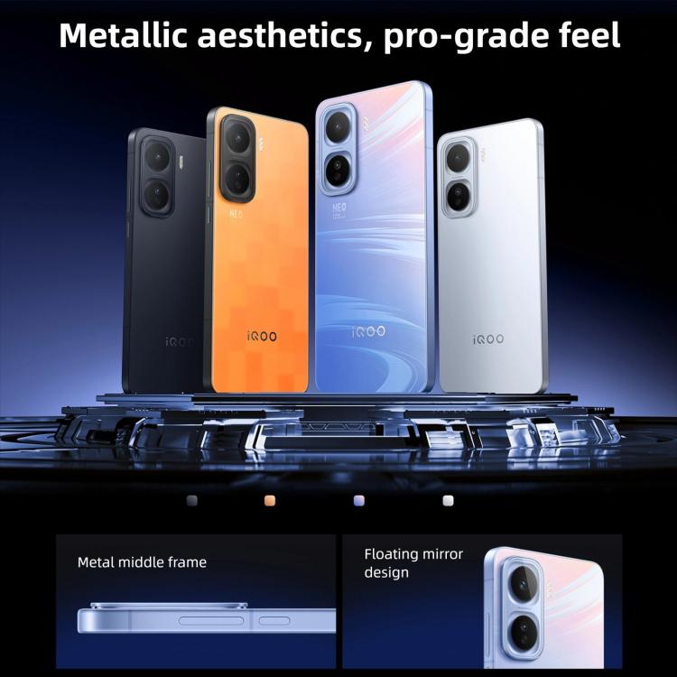 vivo iQOO Neo11, 16GB+512GB, Face ID / Screen Fingerprint Identification, 6.82 inch Android 16 OriginOS 6 Snapdragon 8 Elite Octa Core, OTG, NFC, Network: 5G, iQOO Neo11, 16GB+512GB