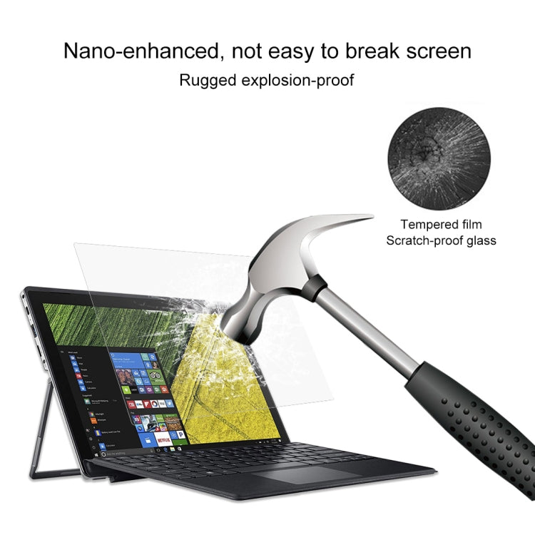Laptop Screen HD Tempered Glass Protective Film for Acer Switch 3 Laptop - SW312-31-P946 12.5 inch, For Acer Switch 3 Laptop - SW312-31-P946 12.5 inch