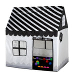 Household Children Printing Play Tent Small Game House with Mat, with Mat (Black White), with Mat (Pink), with Mat (Light Pink)